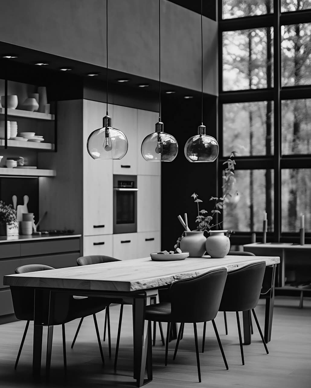 modern-stylish-kitchen-with-big-windows-and-garden